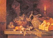 Ivan Khrutsky Still Life with a Candle Germany oil painting artist